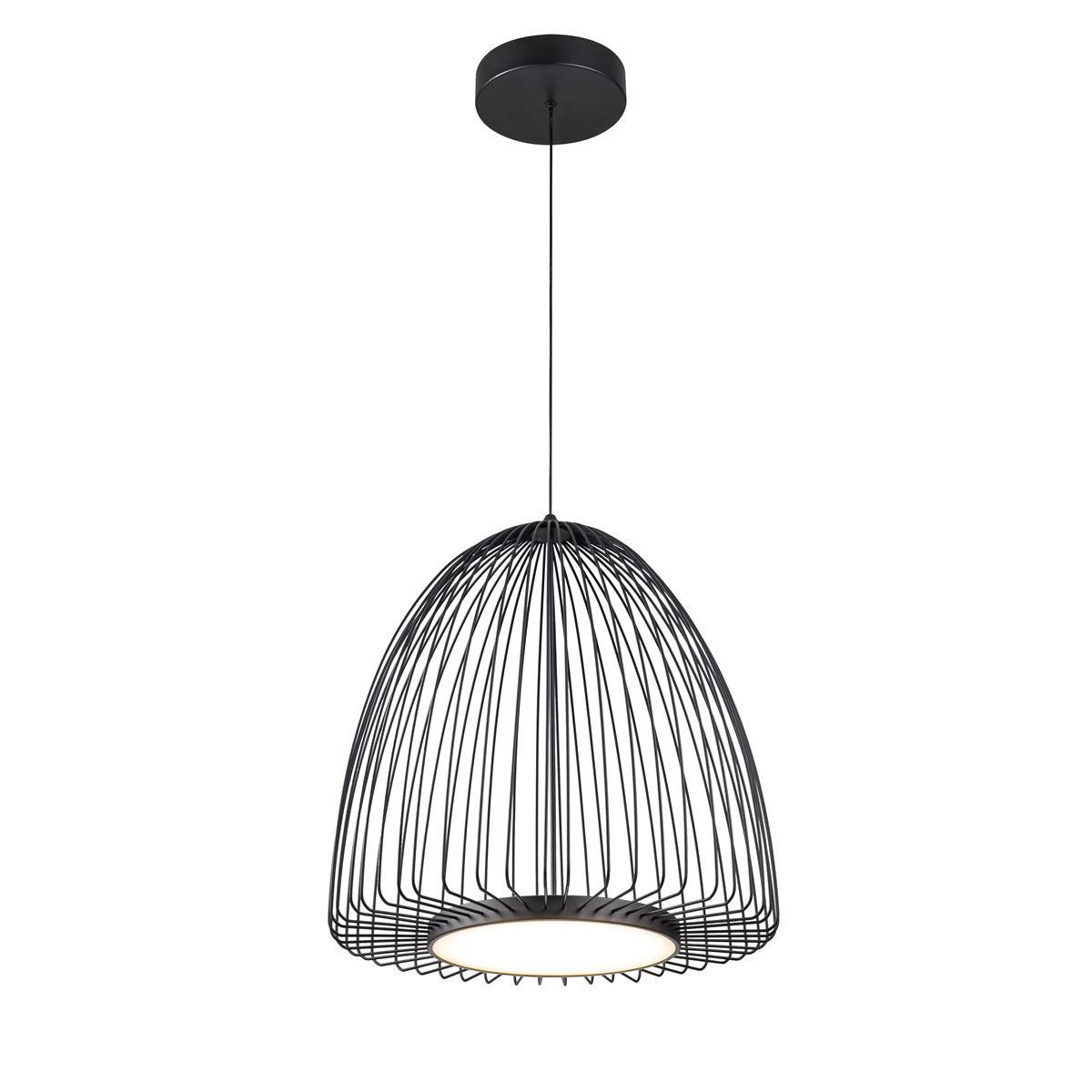 Suspension en métal design, D.46.2 , SMART noir, MANTRA