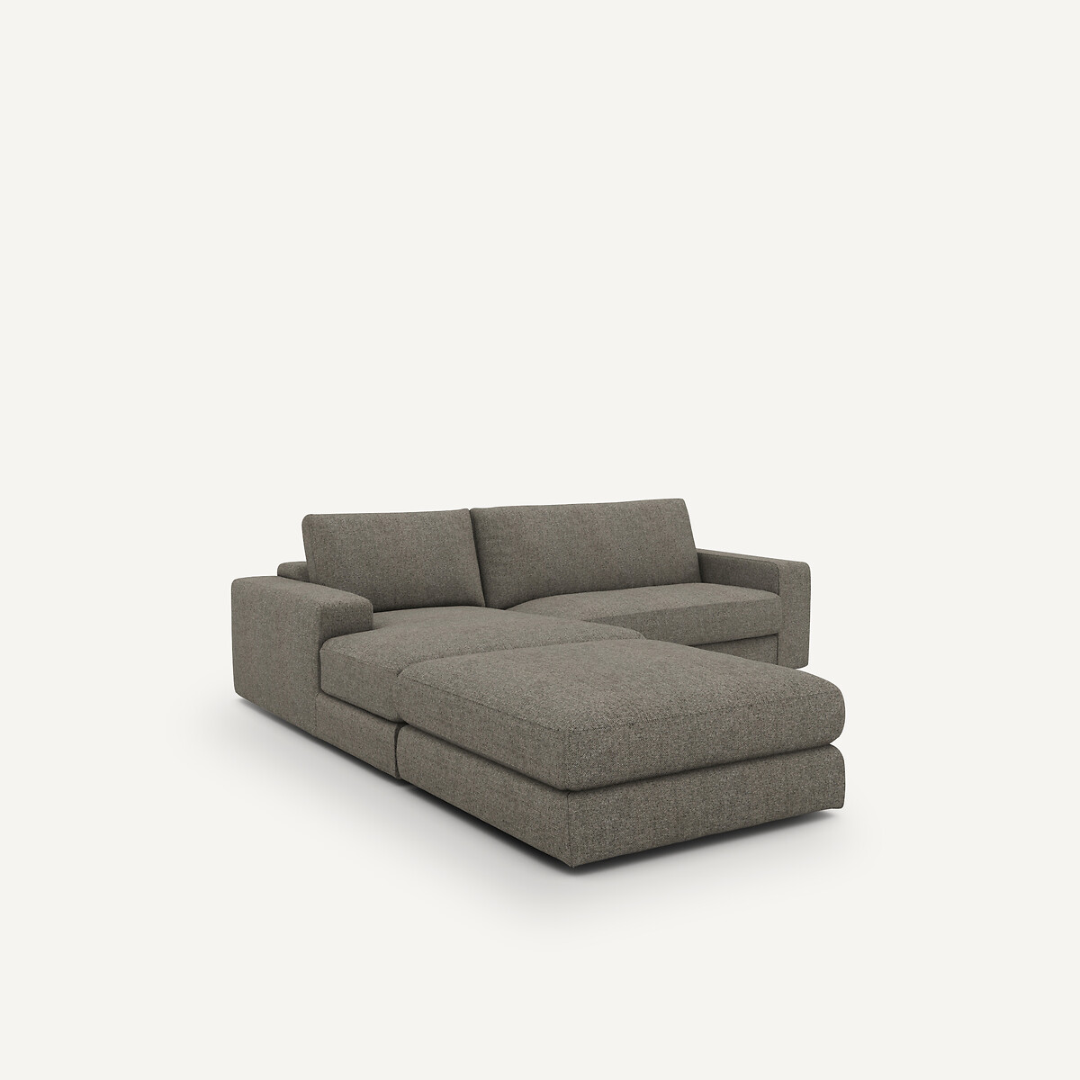 Repose-pieds tweedé, Skander cappuccino, AM.PM