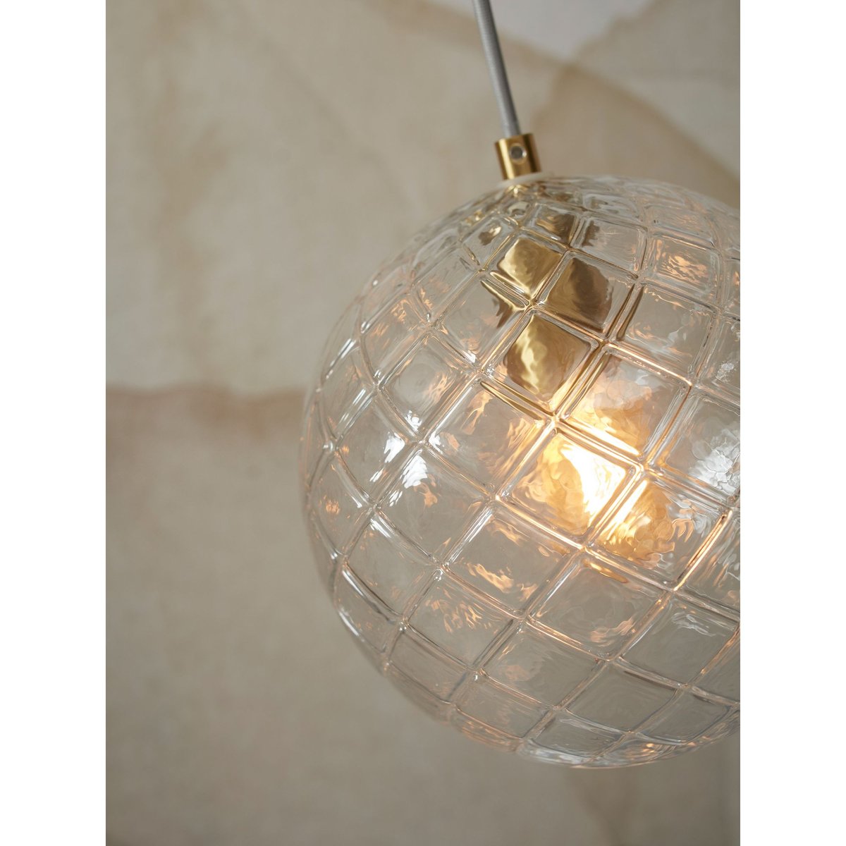 Lampe Suspendue Verre VENICE transparent, IT'S ABOUT ROMI