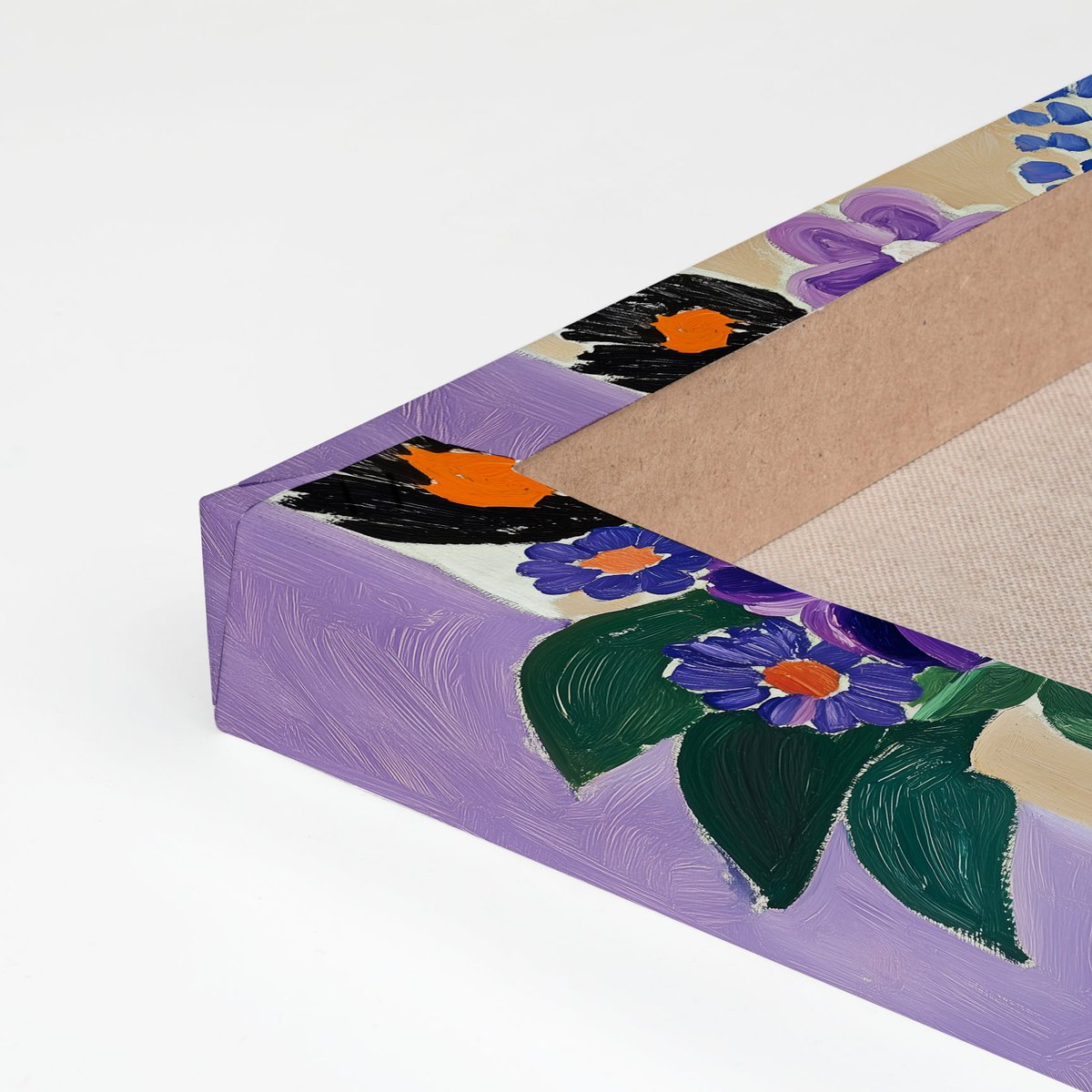 Peinture sur Toile 60x40 impression Bouquet de Fleurs couleur unique, REALLY NICE THINGS