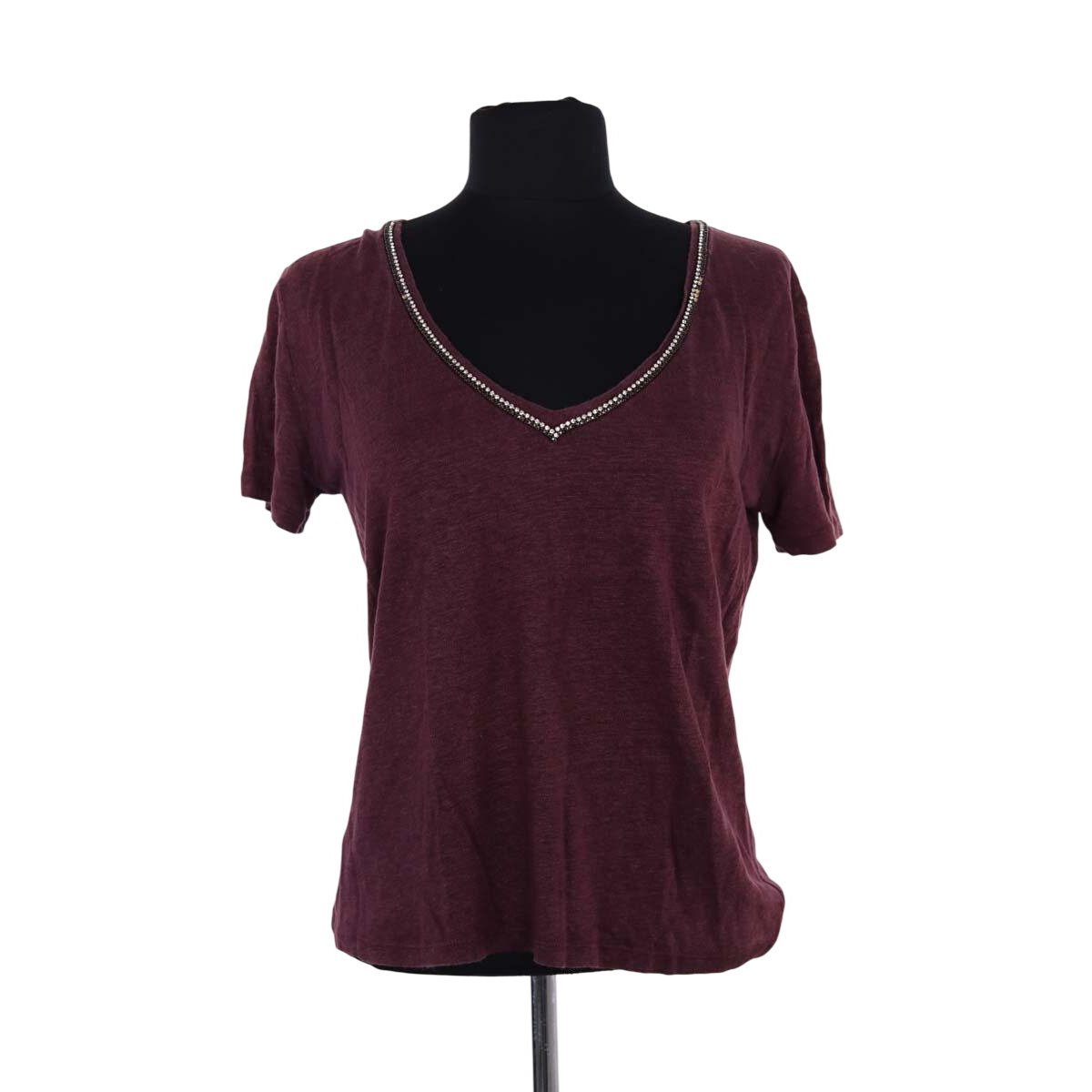 T-shirt - Bon État violet, MAJE