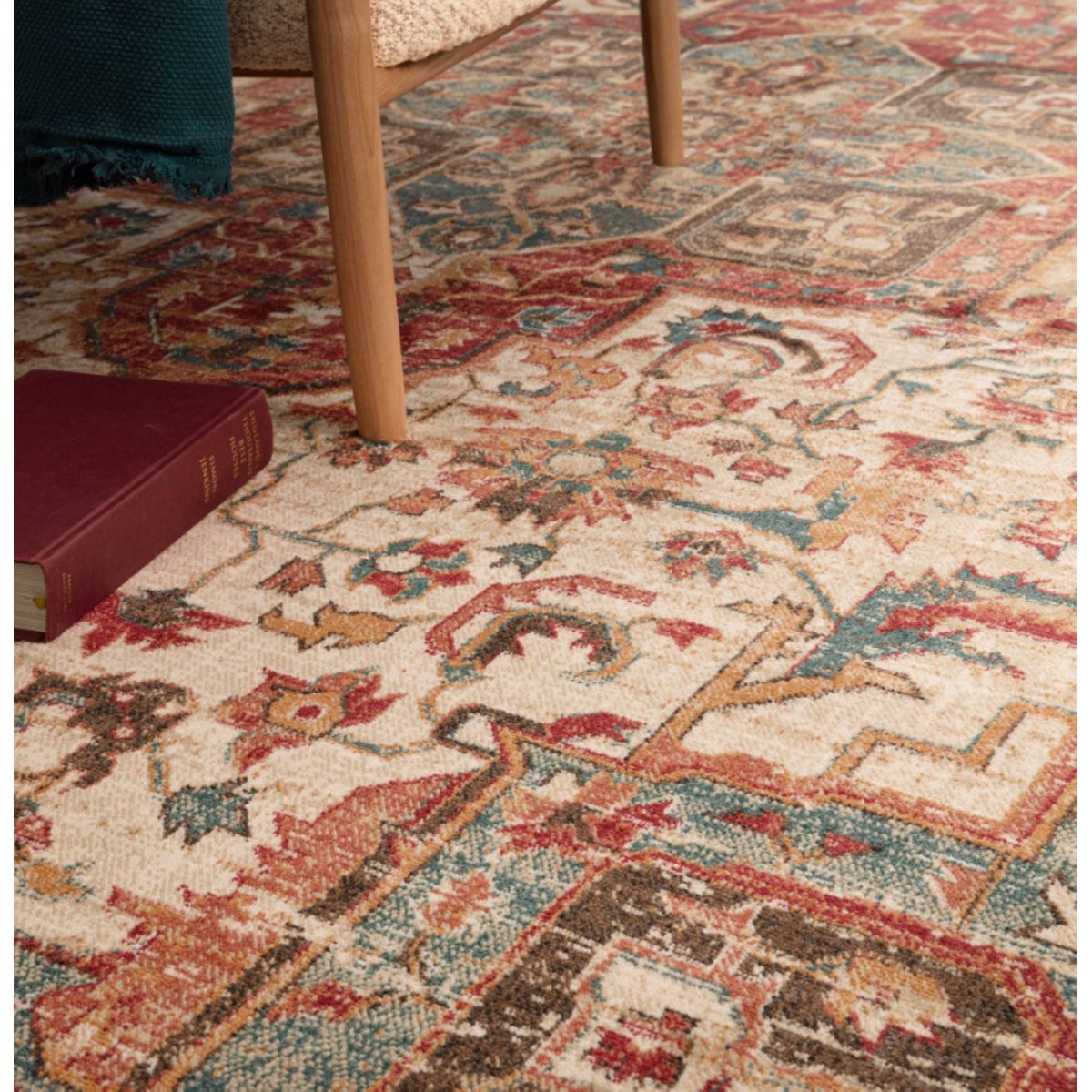 Tapis tissé plat style orient JARA multicolore, NOVATREND