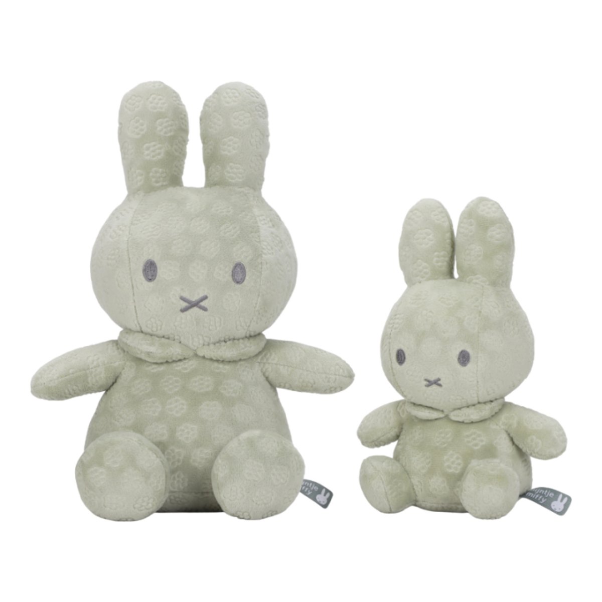 Peluche Miffy - Flower Vert- 20 cm vert, PIOUPIOU ET MERVEILLES