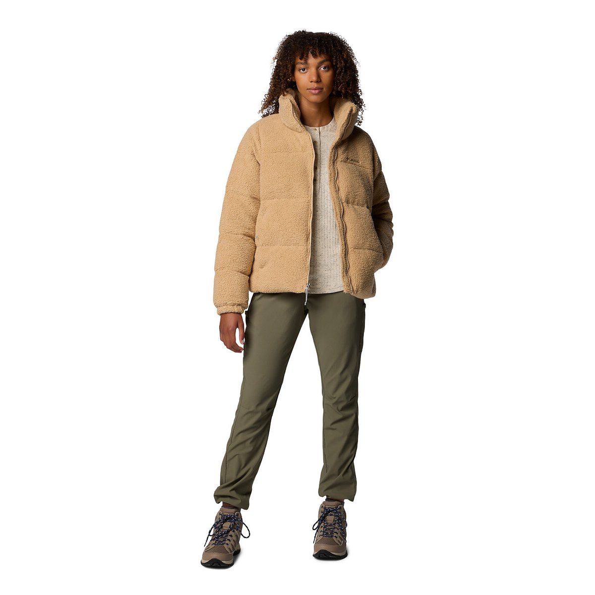 Puffect™ Sherpa Padded Jacket beige, COLUMBIA