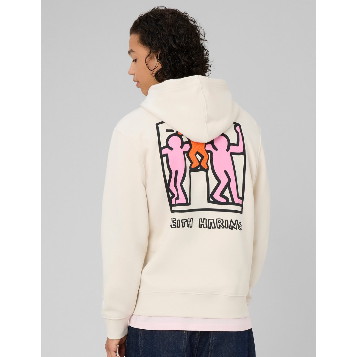 Sweat licence keith haring naturel, BZB