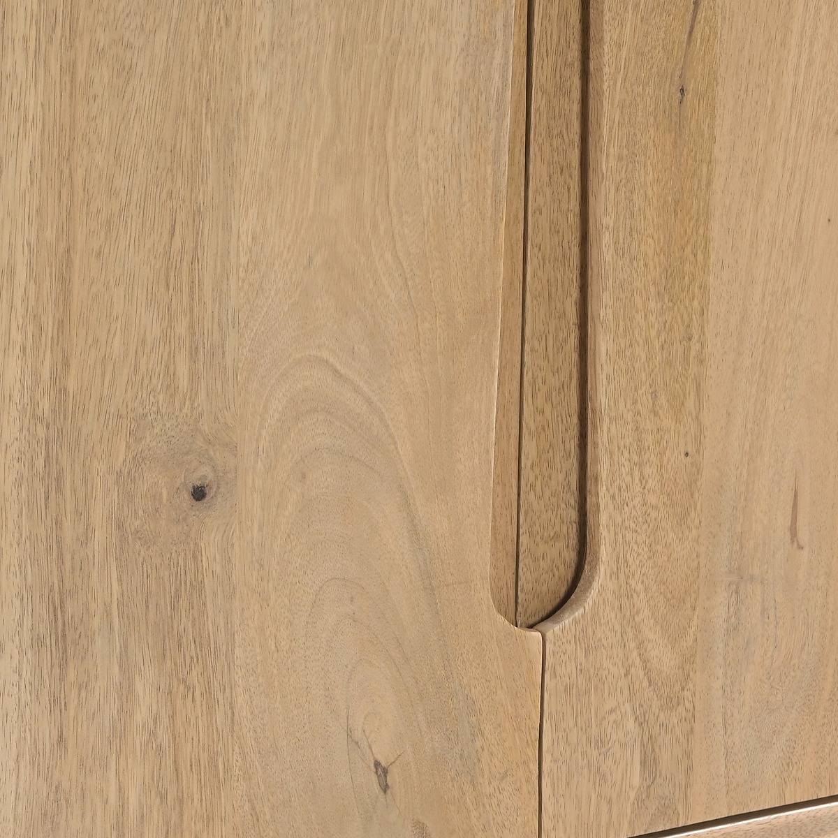 Buffet en bois de manguier SORREL bois clair, MADE IN MEUBLES