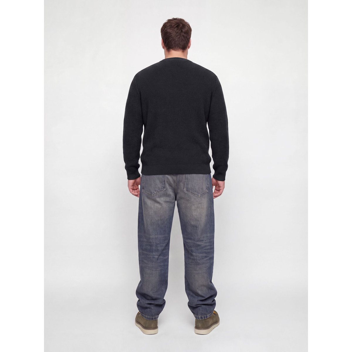 Pull En Maille noire - black, JACK & JONES