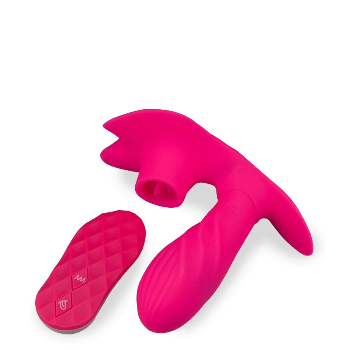 Vibromasseur spécial cunni et gode chauffant - Vibromasseur femme et couple rose, LOVE AND VIBES
