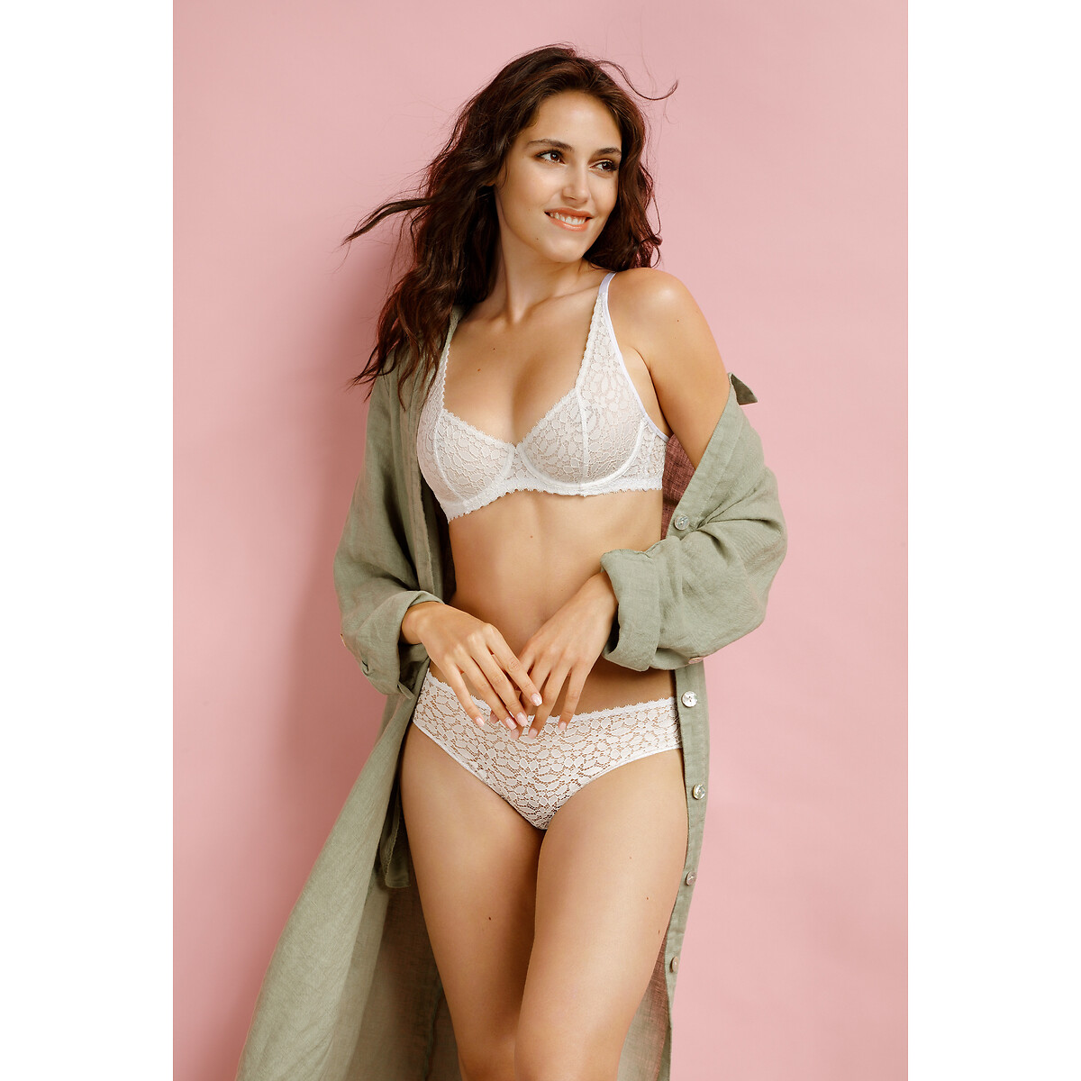 Reggiseno Daily Dentelle bianco, DIM
