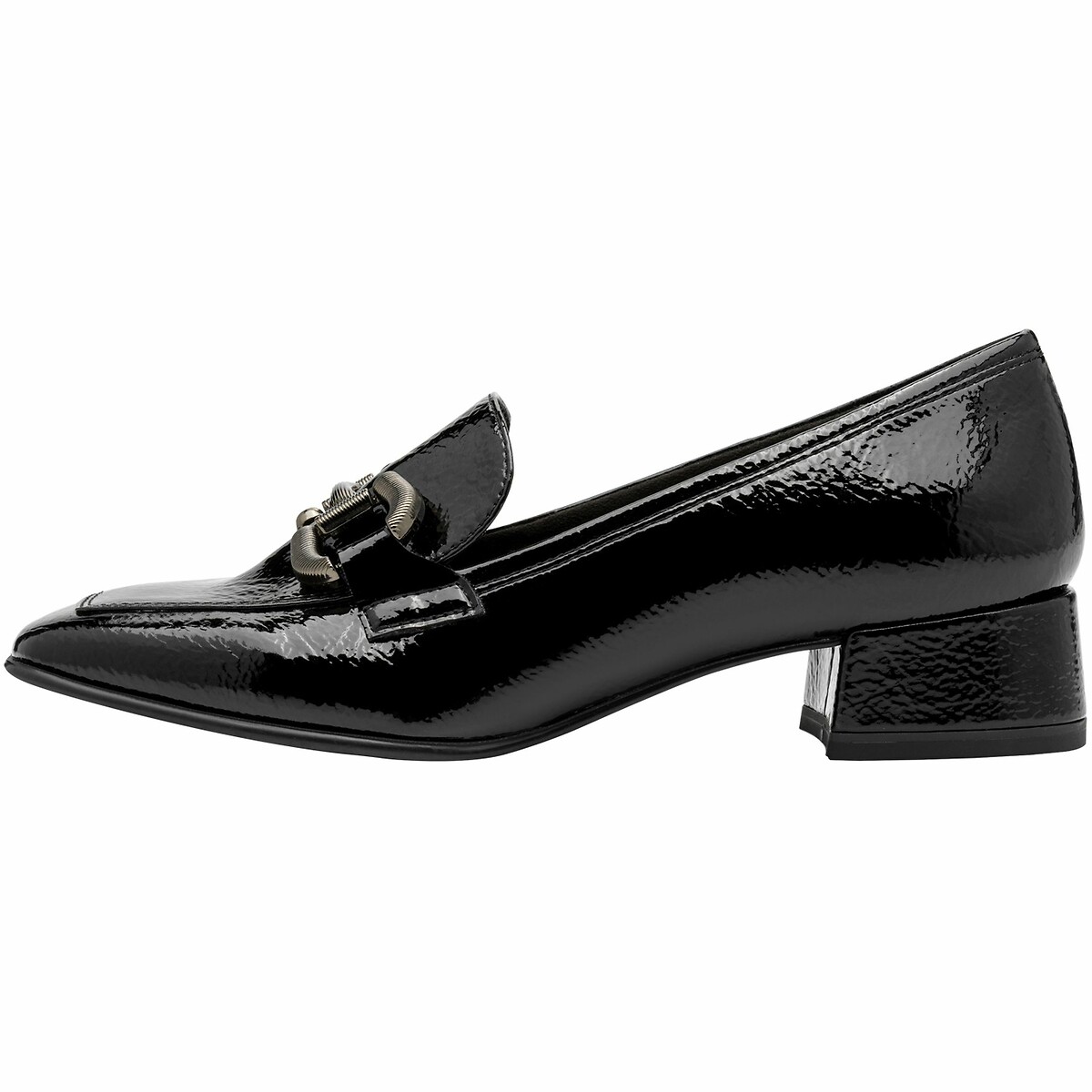 Mocassins vernis noir, TAMARIS