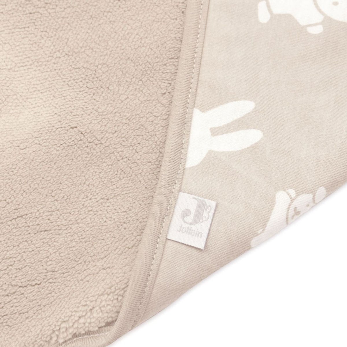Couverture nomade Teddy Bear beige, blanc, JOLLEIN