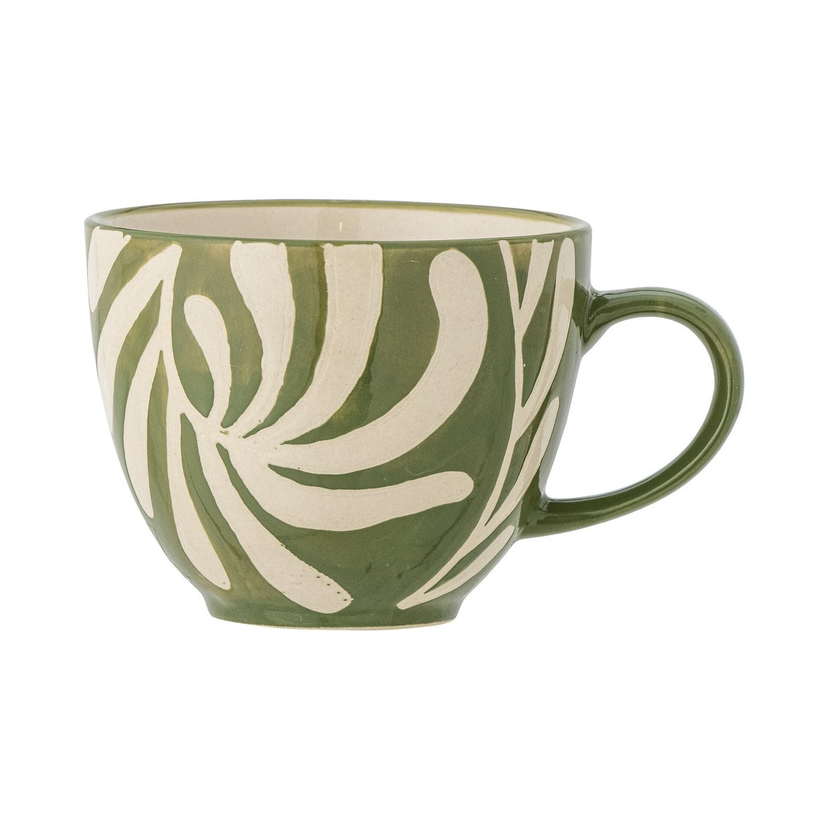 Tasse en grès HEIKKI vert, BLOOMINGVILLE