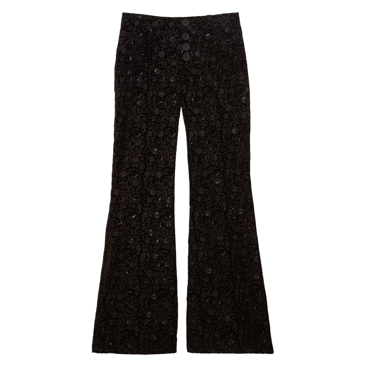 Pantalon Charlotte noir, INES DE LA FRESSANGE PARIS