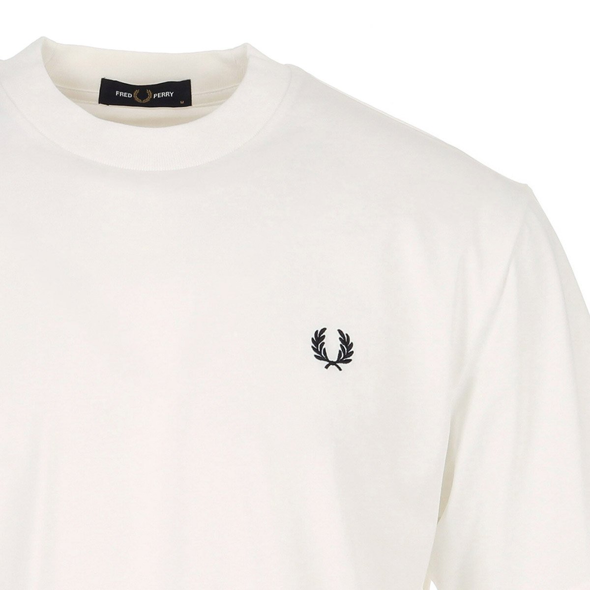 T-shirt BACK PRINT snow white, FRED PERRY