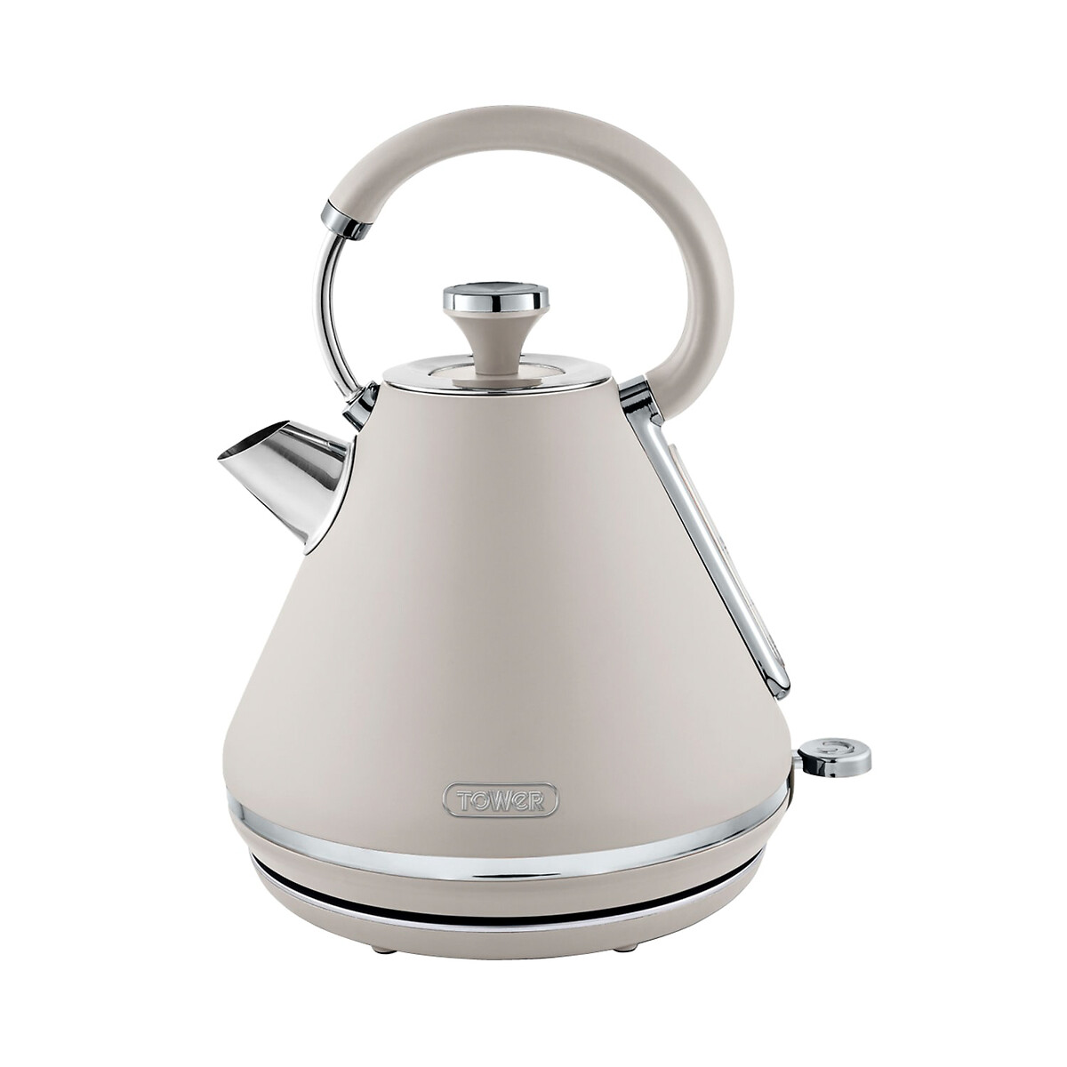 Cavaletto 1.7L Pyramid Kettle - T10044 café latte, TOWER