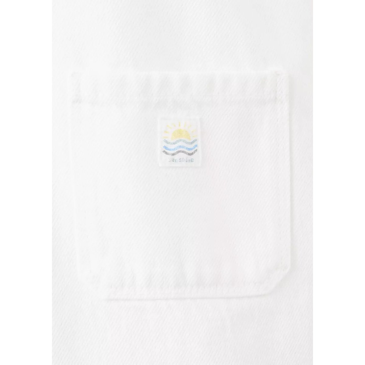 Salopette en jean avec poches blanc, MANGO BABY