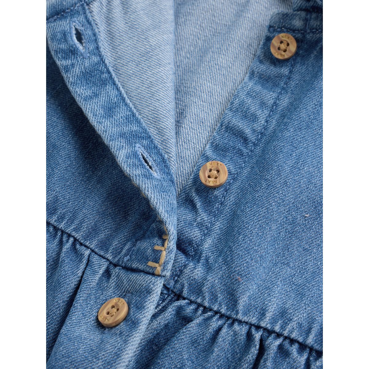 Barboteuse bébé bleu jean, NEXT