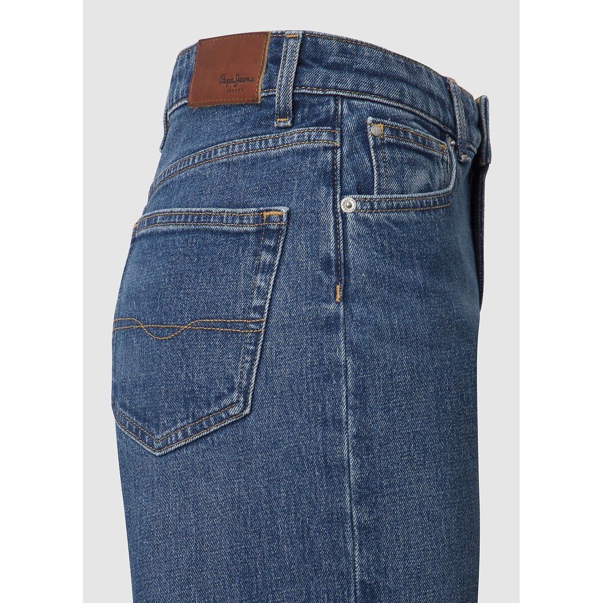 Lexa Straight Jeans with High Waist dark comfort, PEPE JEANS