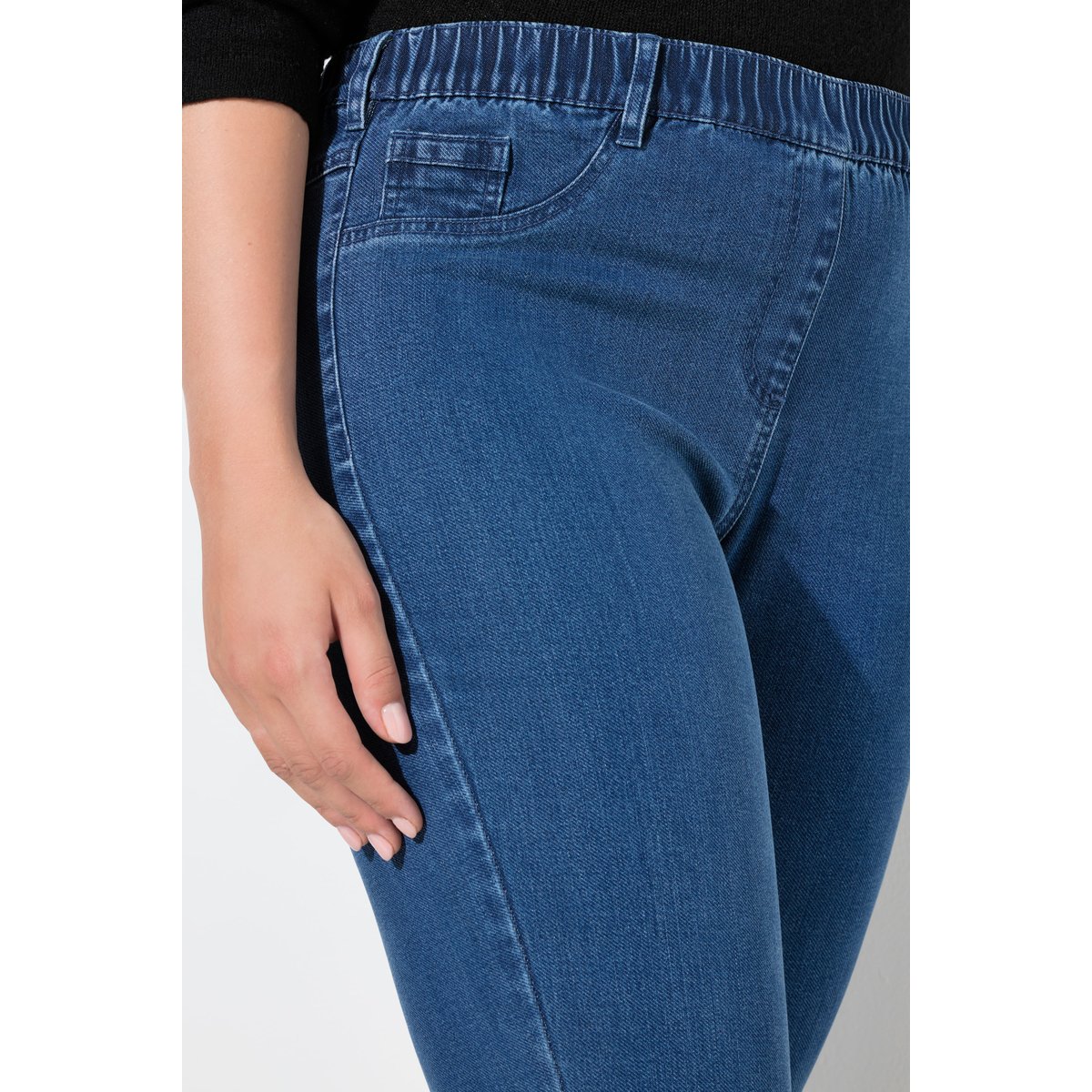 Jegging Sienna en Lyocell mélangé bleu jean, ULLA POPKEN