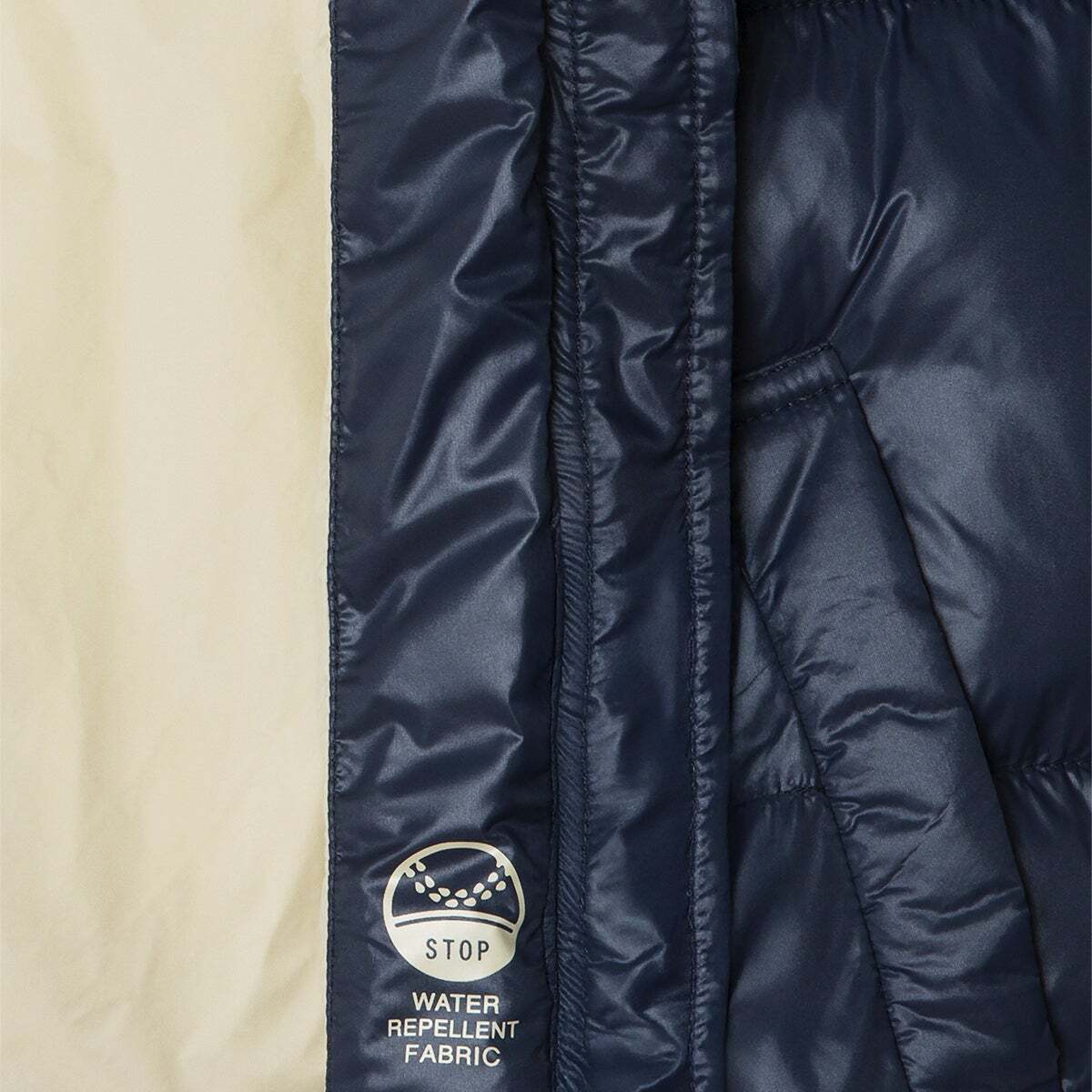 Doudoune Matelassée Imperméable bleu dulwich, PEPE JEANS