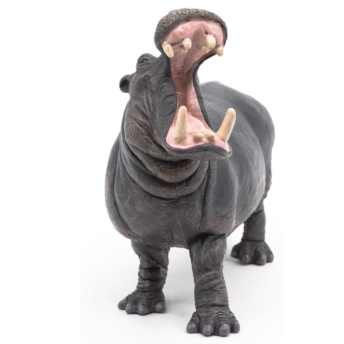 Figurine hippopotame marron, PAPO