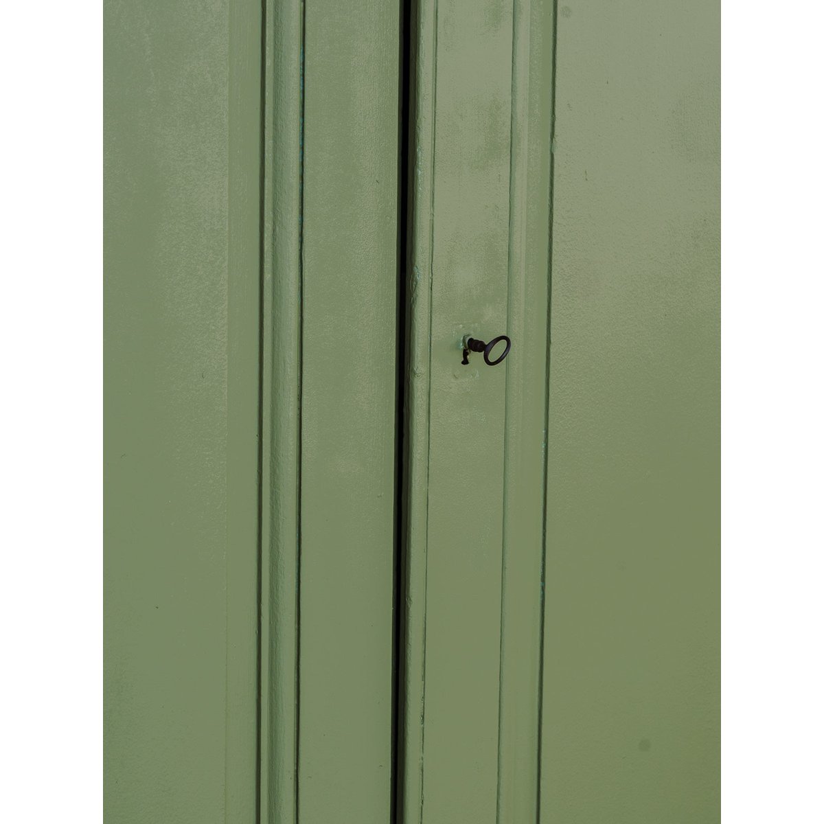 Armoire en bois kaki Blandine N°451 - Bon état kaki, DEBONGOUT