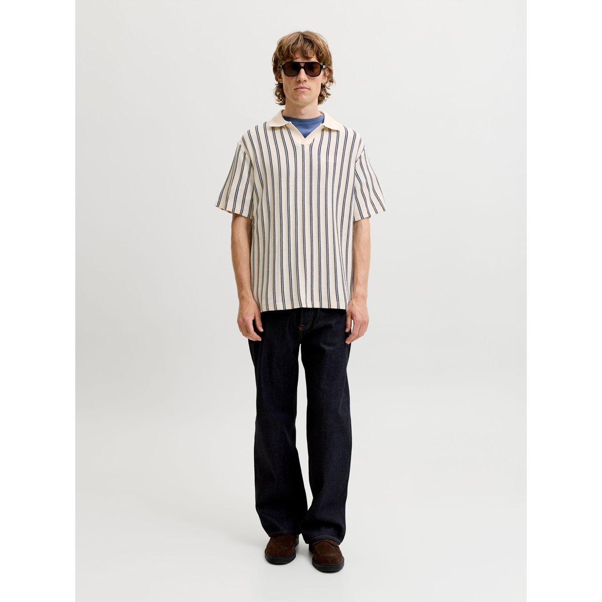 Polo blanche - cloud dancer 2, JACK & JONES