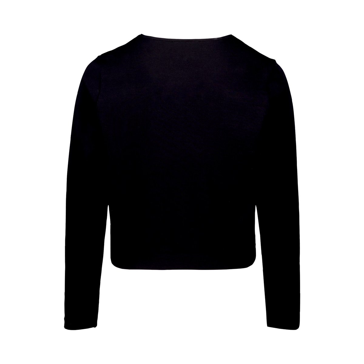 Cardigan façon t-shirt à encolure ronde noir, BETTY BARCLAY