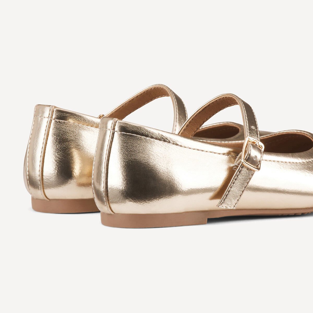Ballerines dorées à bride doré, LA REDOUTE COLLECTIONS