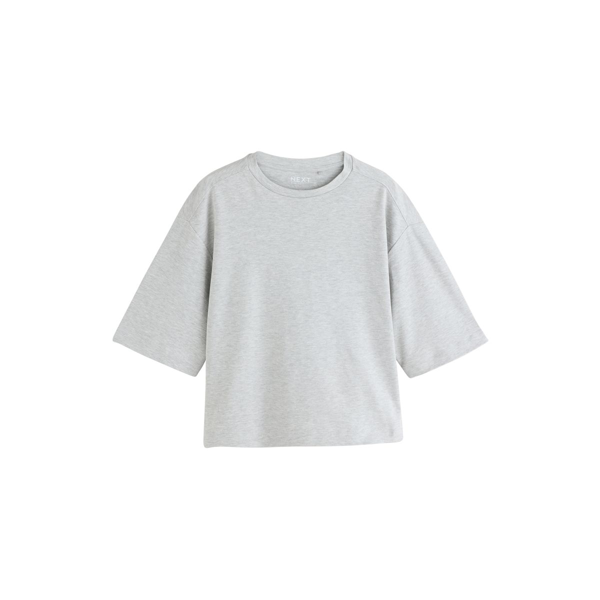 T-shirt droit à manches courtes, lot de 3 gris/blanc/rouge, NEXT