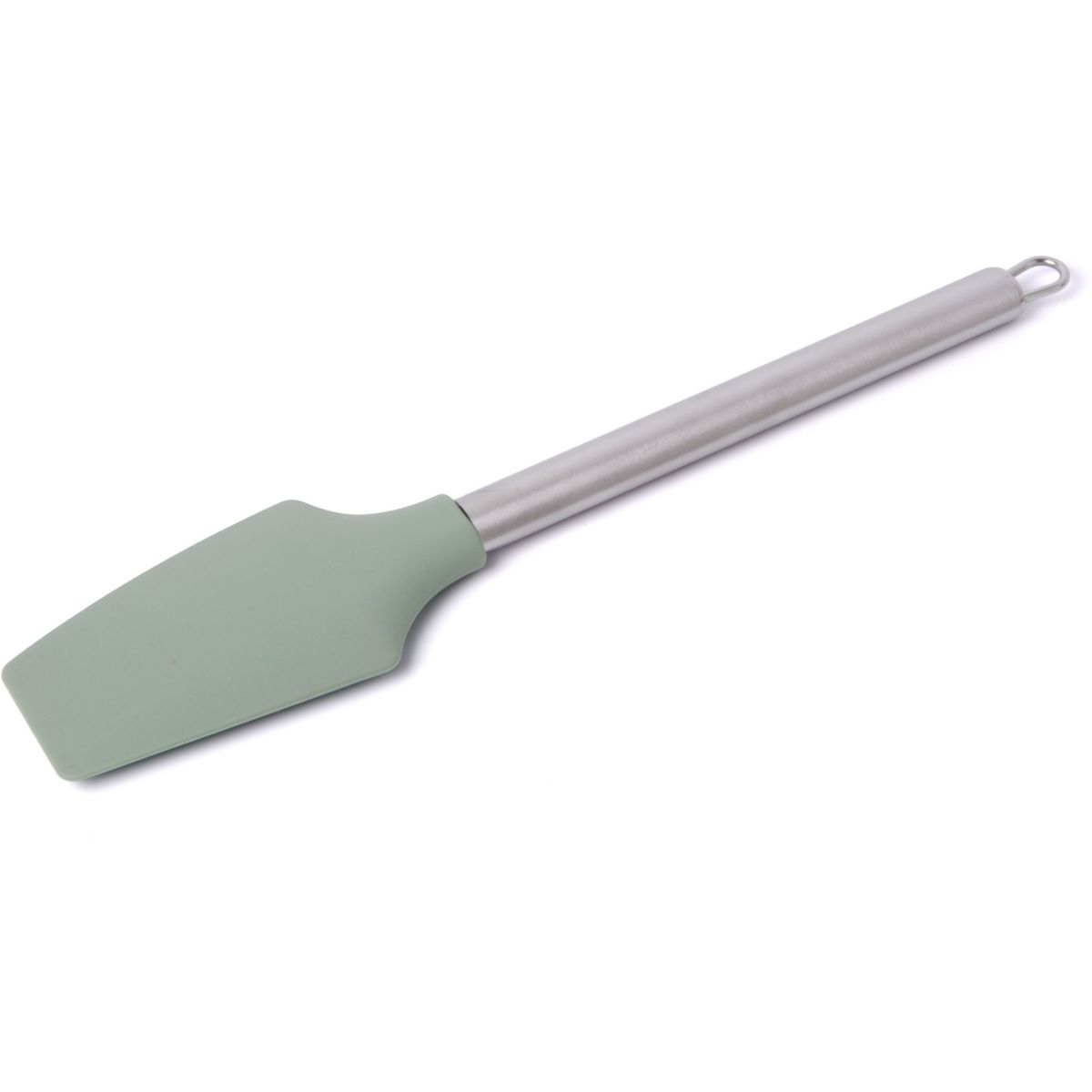 Spatule 30cm silicone vert couleur unique, ESSENTIEL B