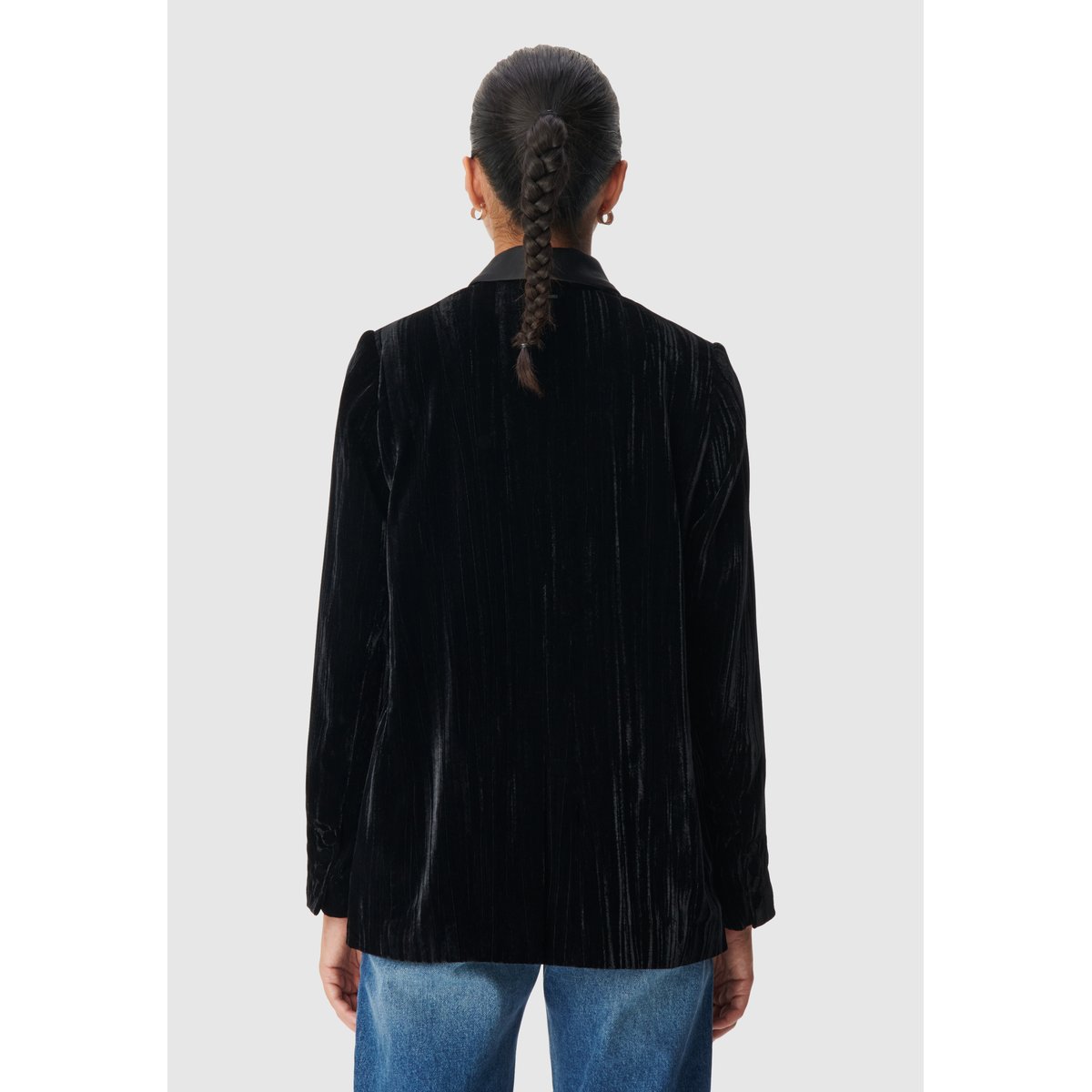 Veste de tailleur velours noir, IKKS
