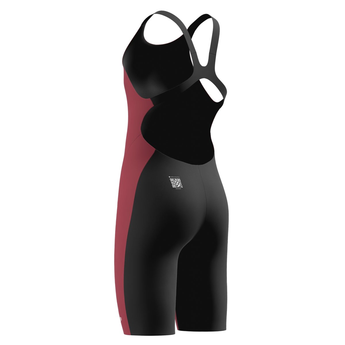 Maillot de bain shorty bicolore motif/style logo NDURANCE+ MAX noir, SPEEDO