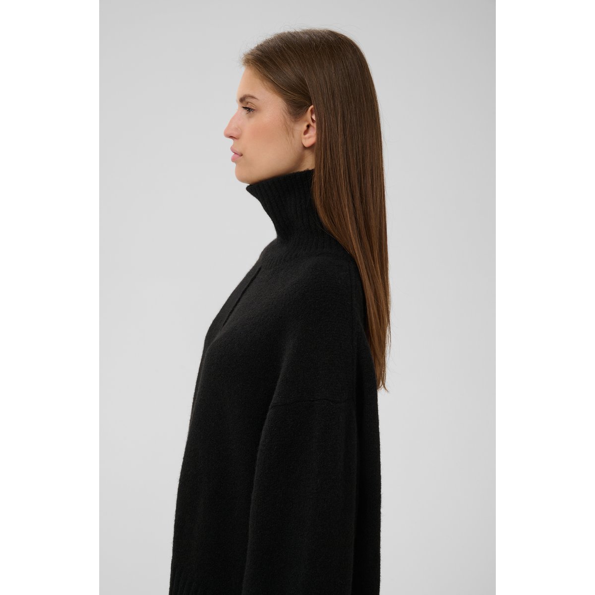 Pullover tricoté noir black, SOAKED IN LUXURY