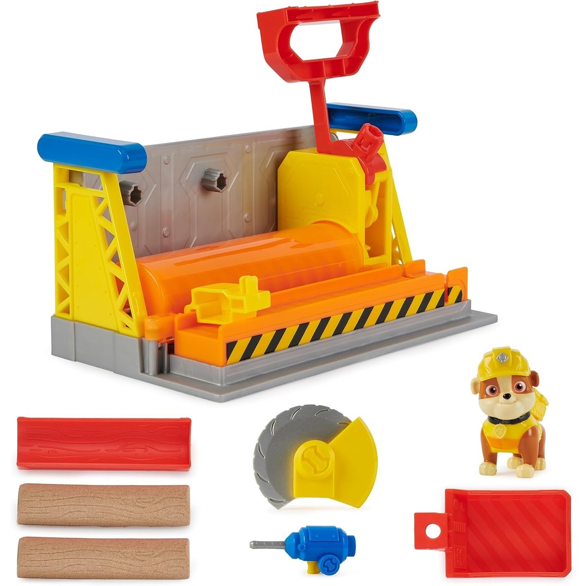 Rubble & Crew - Atelier Playset orange, SPIN MASTER
