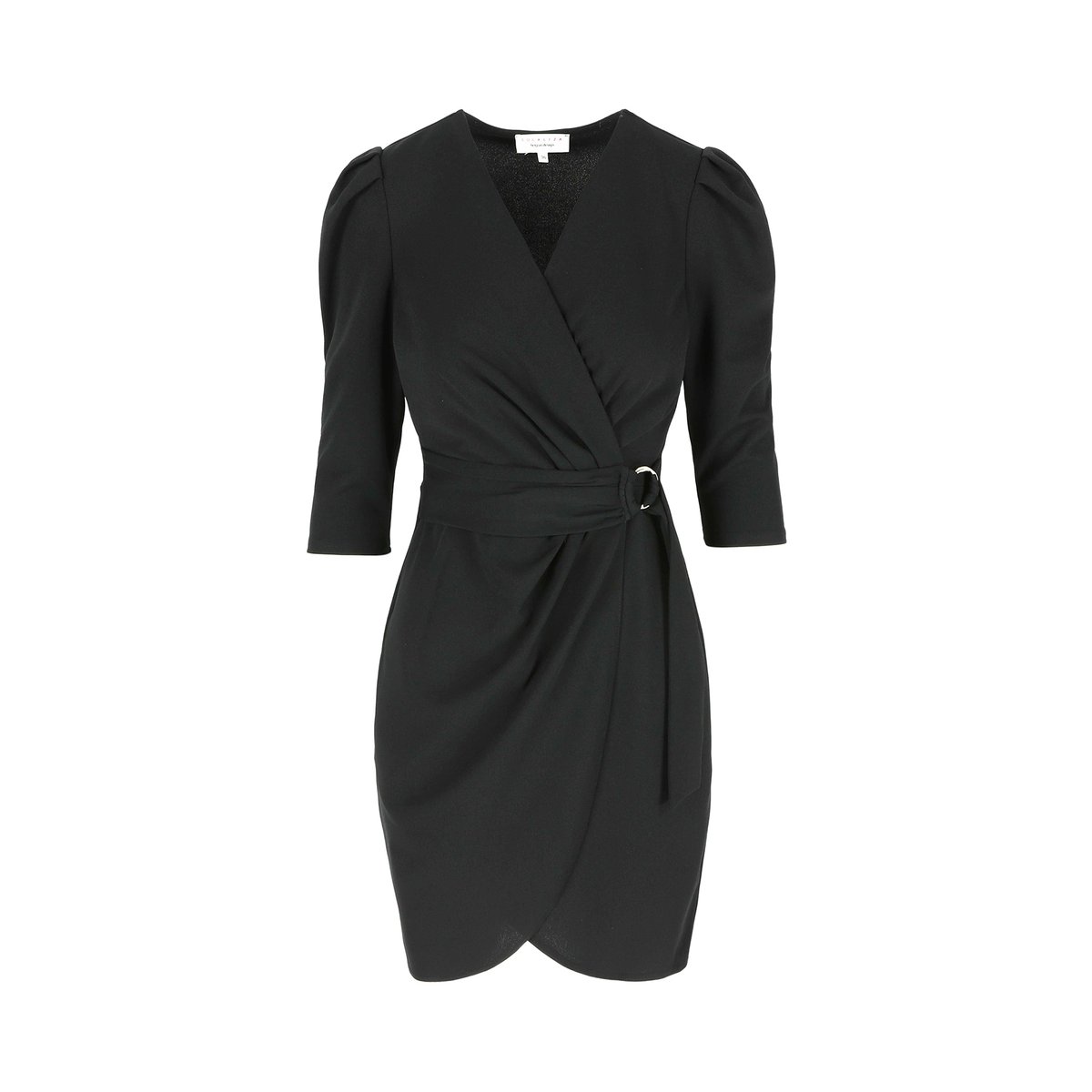 Robe cache-coeur noir, LOLALIZA