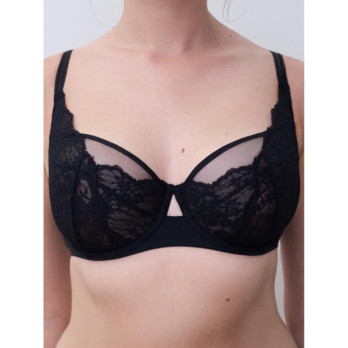 Soutien-gorge corbeille CRUSH noir, CHANTELLE PULP