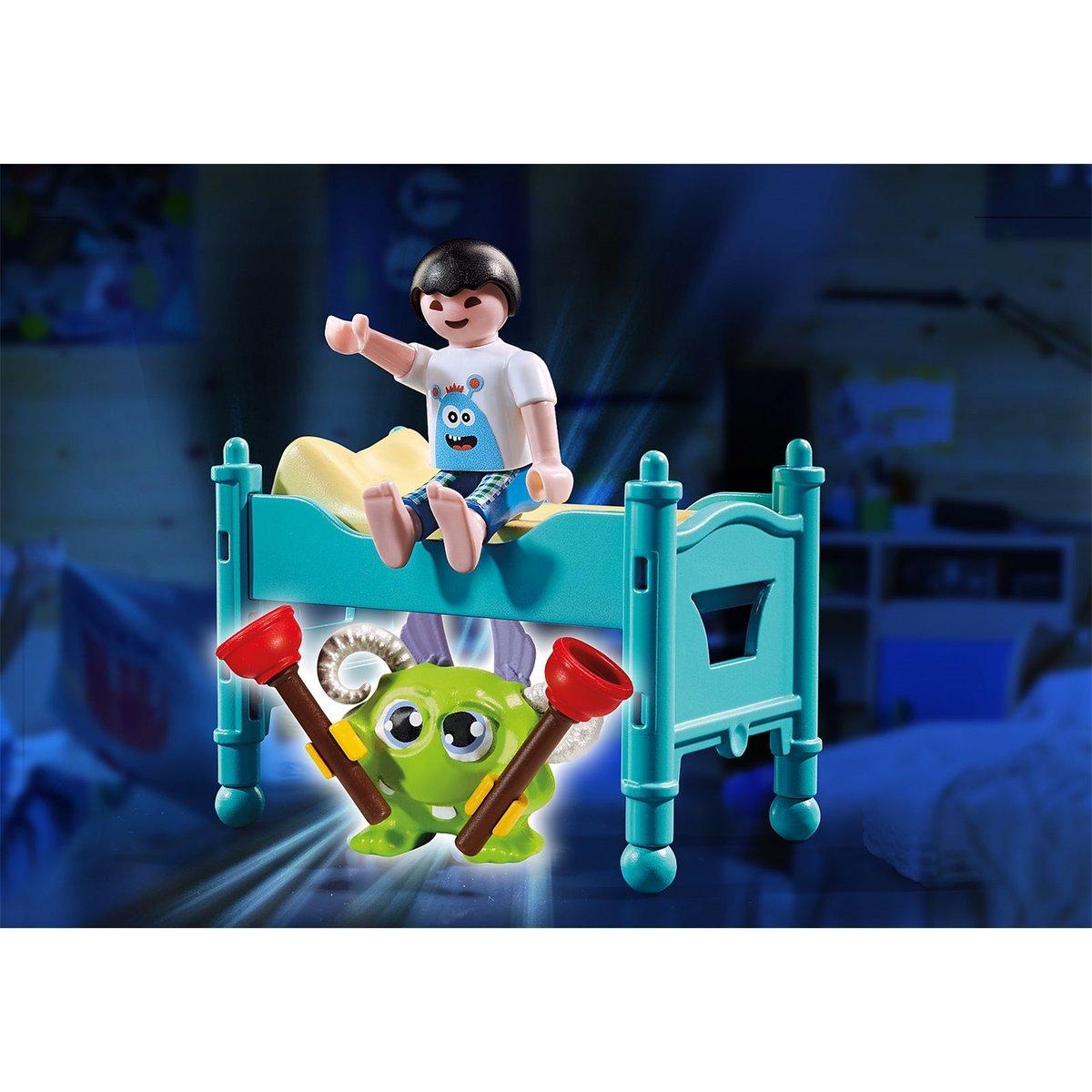 City Life Enfant avec petit monstre multicolore, PLAYMOBIL