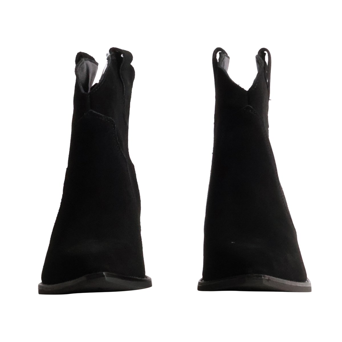 Bottines à Talon Cuir Ideal Shoes noir, ENZA NUCCI