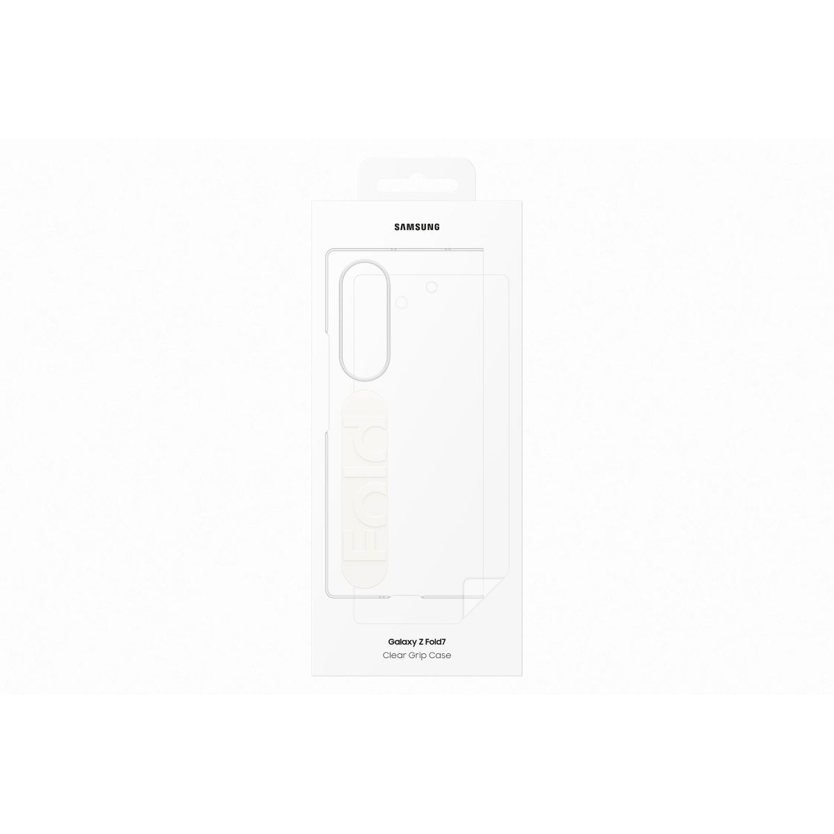 Coque Galaxy Z Fold 7 transparente lanière couleur unique, SAMSUNG