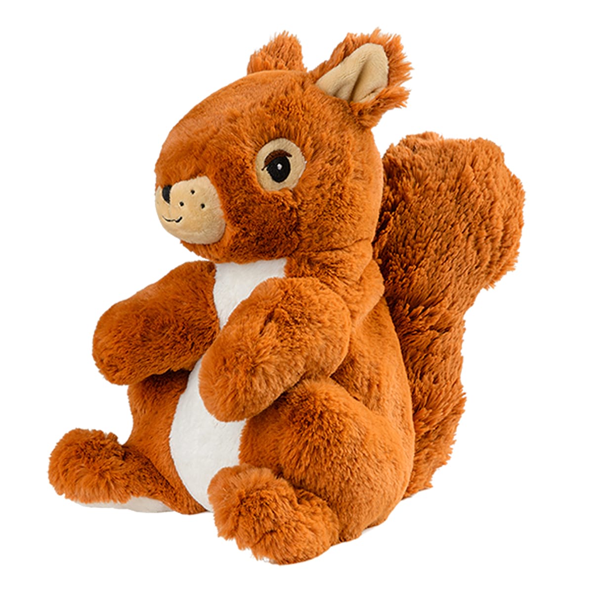 Peluche Bouillotte Ecureuil marron, WARMIES