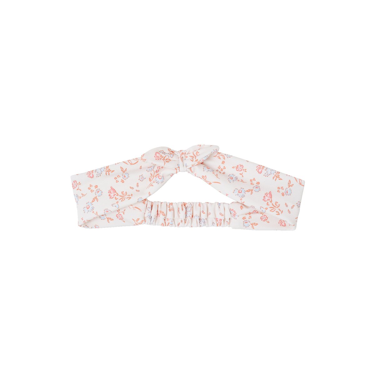 Ensemble de bain bébé maillot et bandeau écru, VERTBAUDET