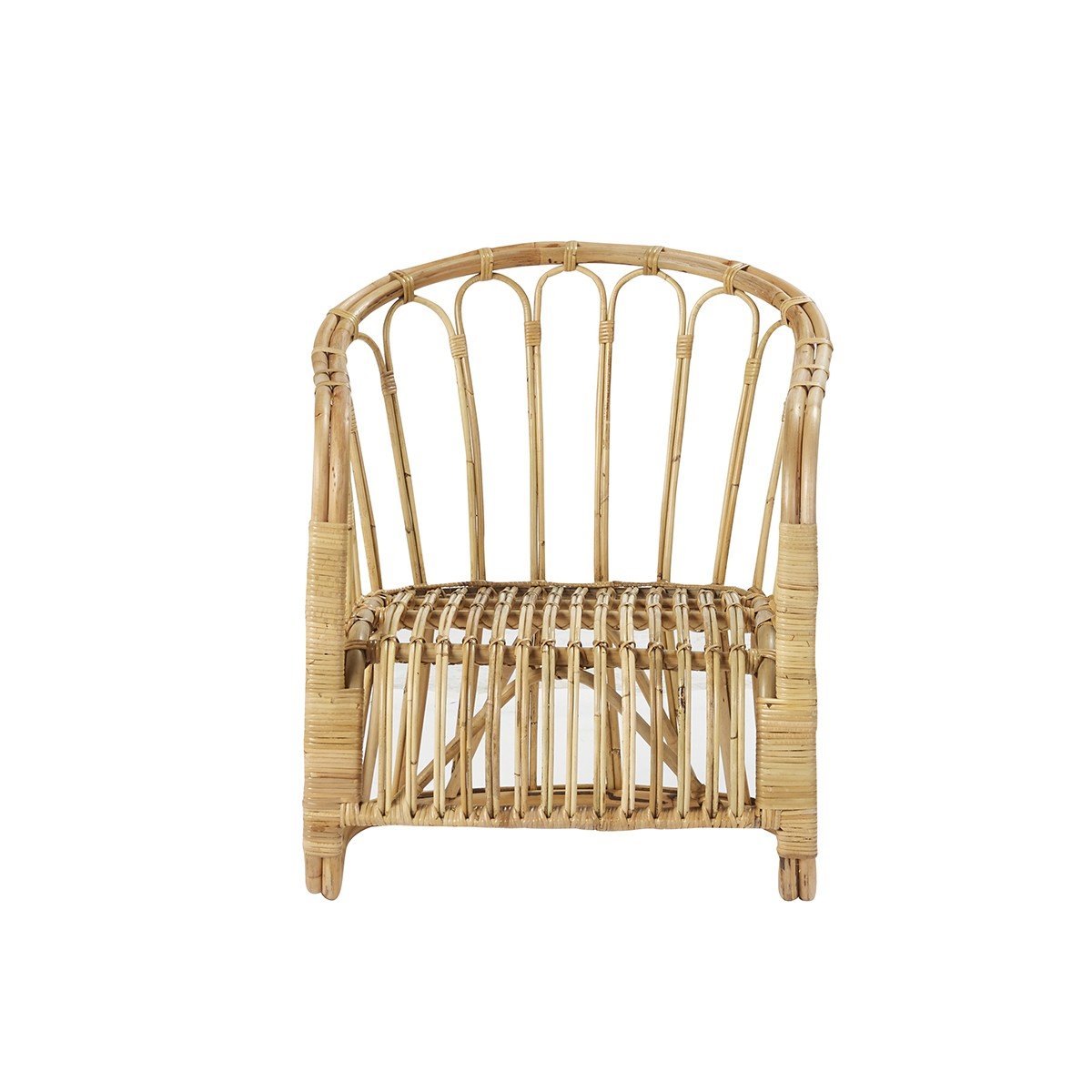 Fauteuil en rotin  PAOLA naturel, BERAH GETAH