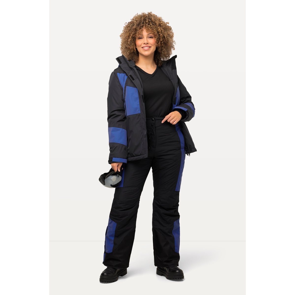 Pantalon de ski imperméable avec élément noir, ULLA POPKEN