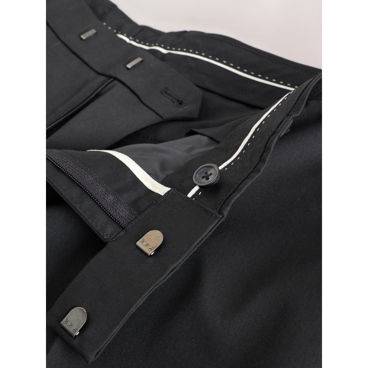 Pantalon de smoking slim noir, NEXT