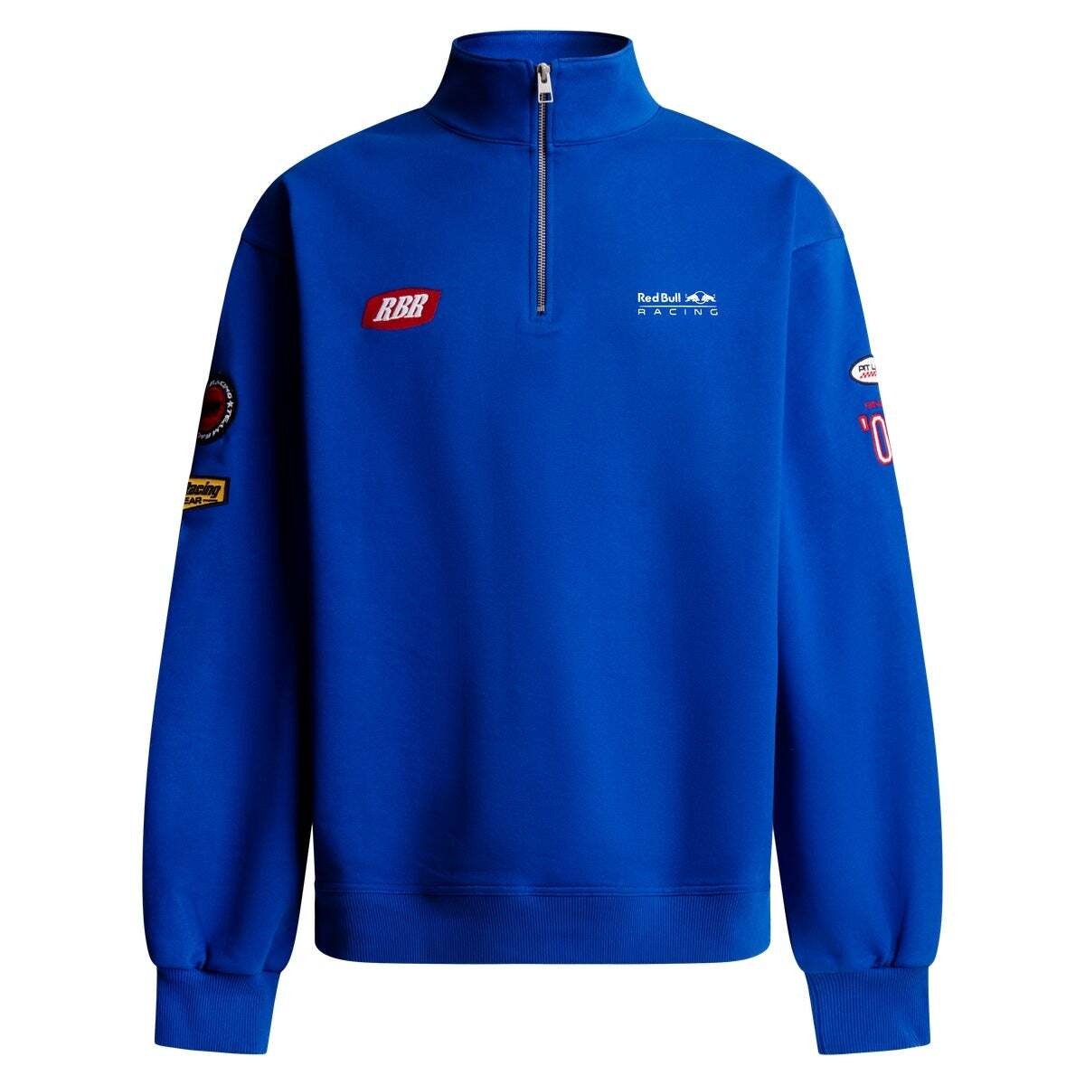 Red Bull Racing Sweat À Demi-Fermeture Éclair Coupe Décontractée bleu électrique, PEPE JEANS