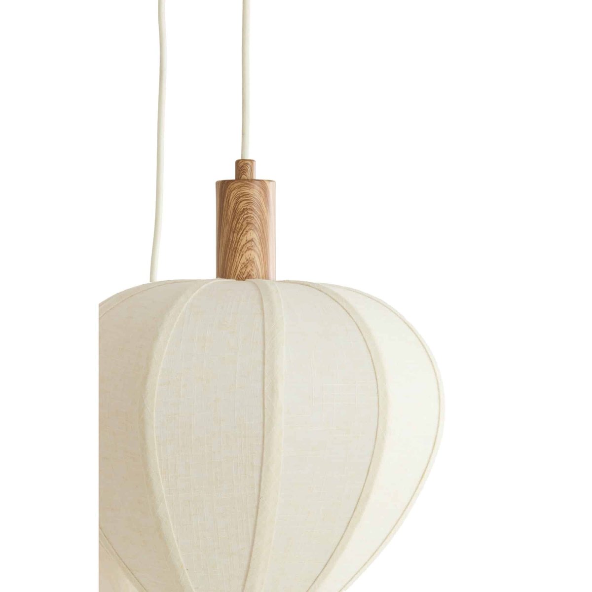 Lampe Suspendue Métal HUXI naturel, LIGHT & LIVING