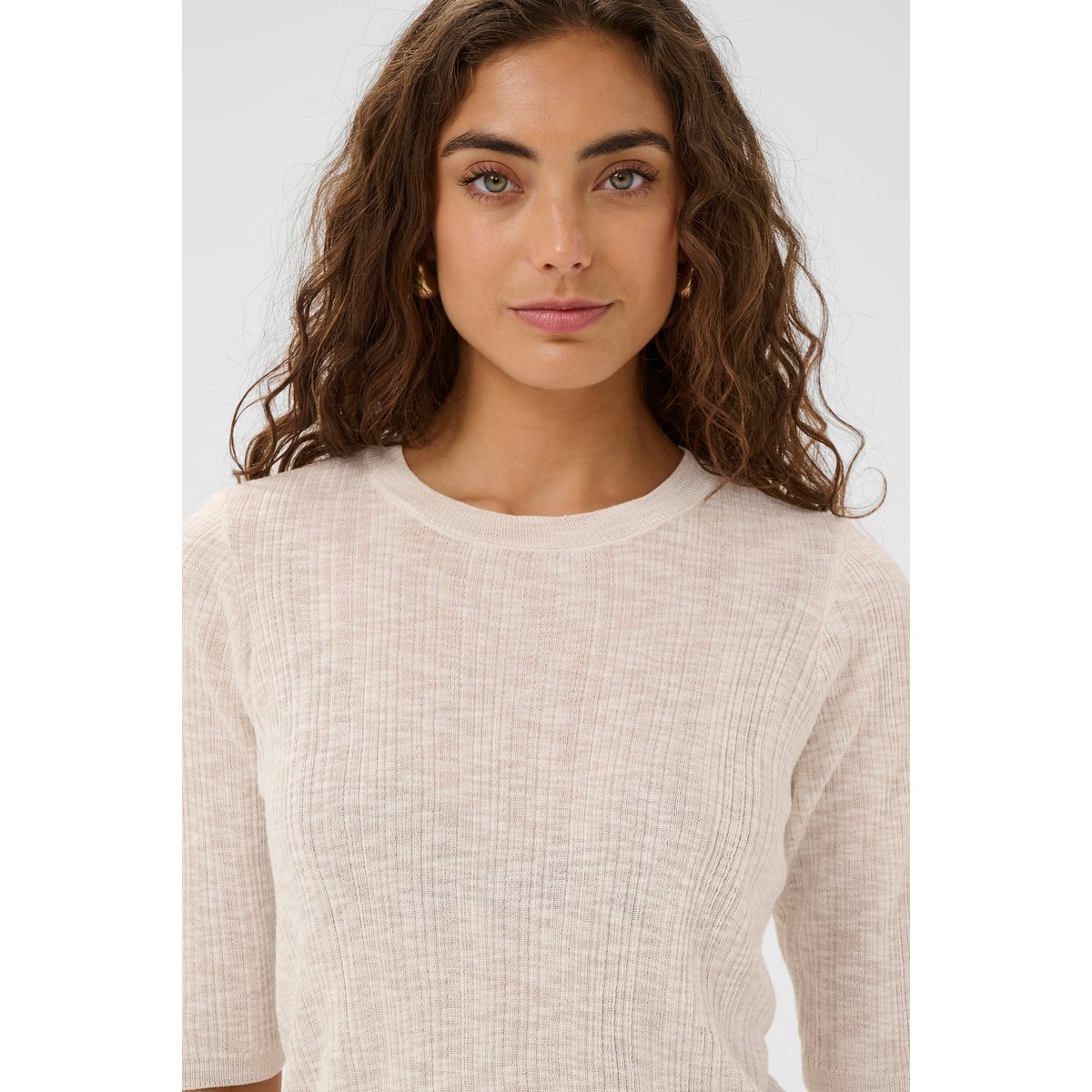 Pullover tricoté blanc whitecap, CULTURE