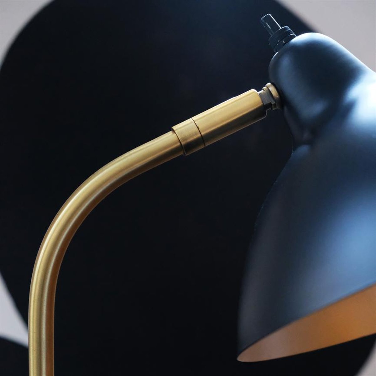 Lampe à poser en Métal FUTURA noir, DYBERG LARSEN