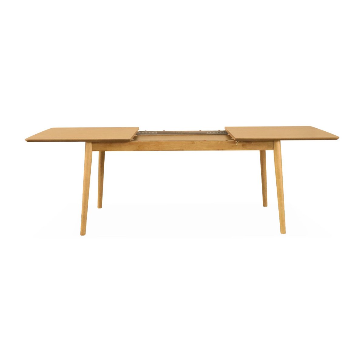 Table à manger extensible Lina 6 à 8 places naturel, SWEEEK